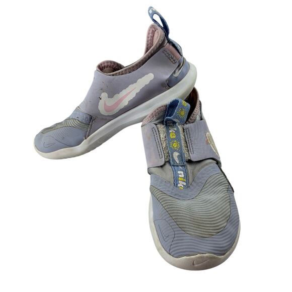 Nike Flex Runner Dream Girls Shoes 12C (Run Small) Purple Pink Comfort Grip - Picture 1 of 7